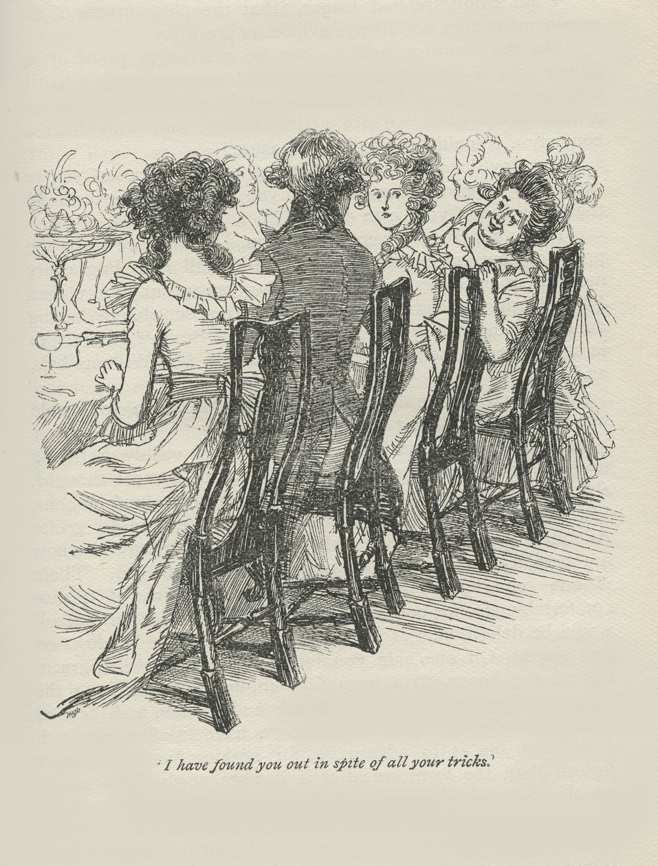 Bütün oyunlarına rağmen seni buldum 1896 by Hugh Thomson