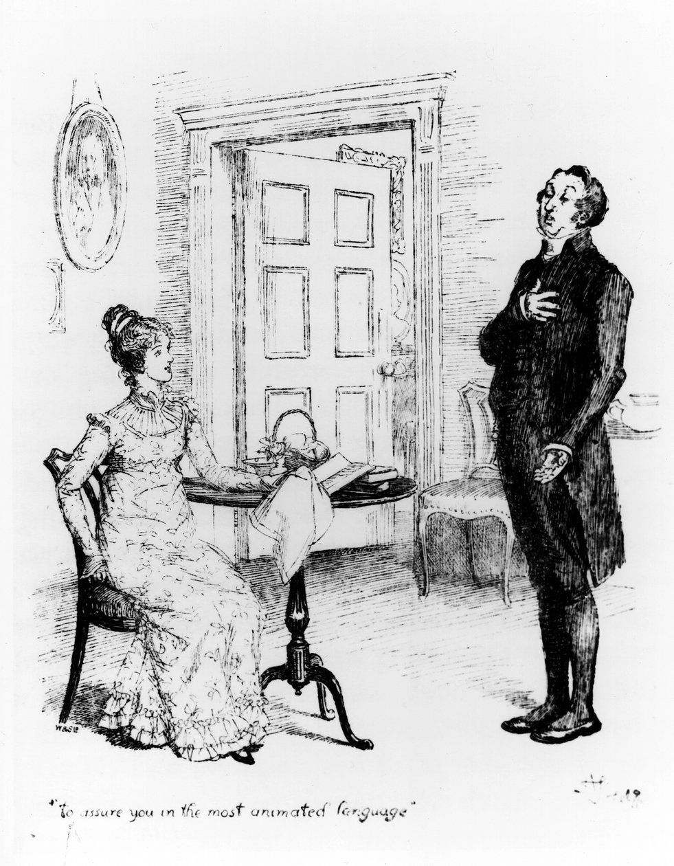 Bay Collins ve Elizabeth, Jane Austen