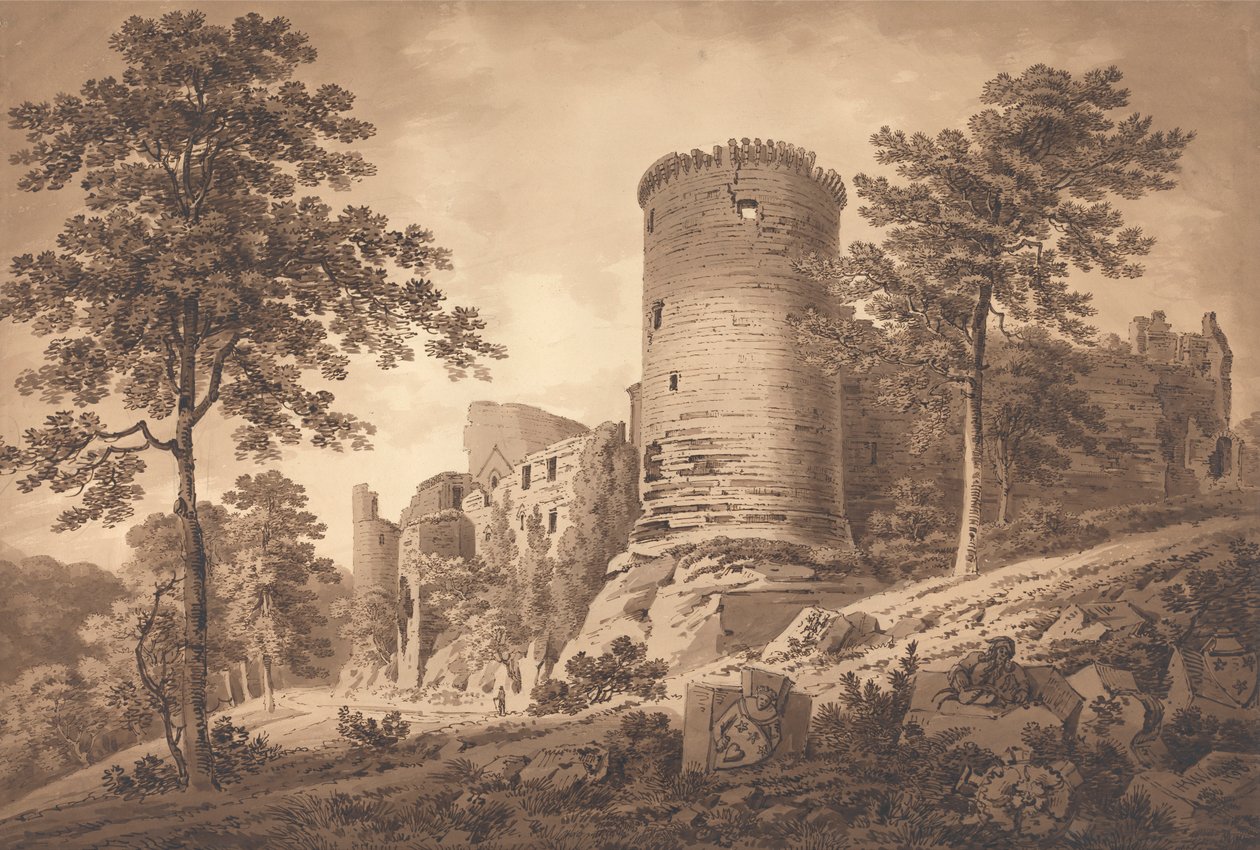 Bothwell Kalesi, Lanarkshire by Hugh William Grecian Williams