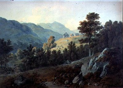 Alane Çiftliği, Colywrockan, Killiecrankie yakınlarında by Hugh William Williams