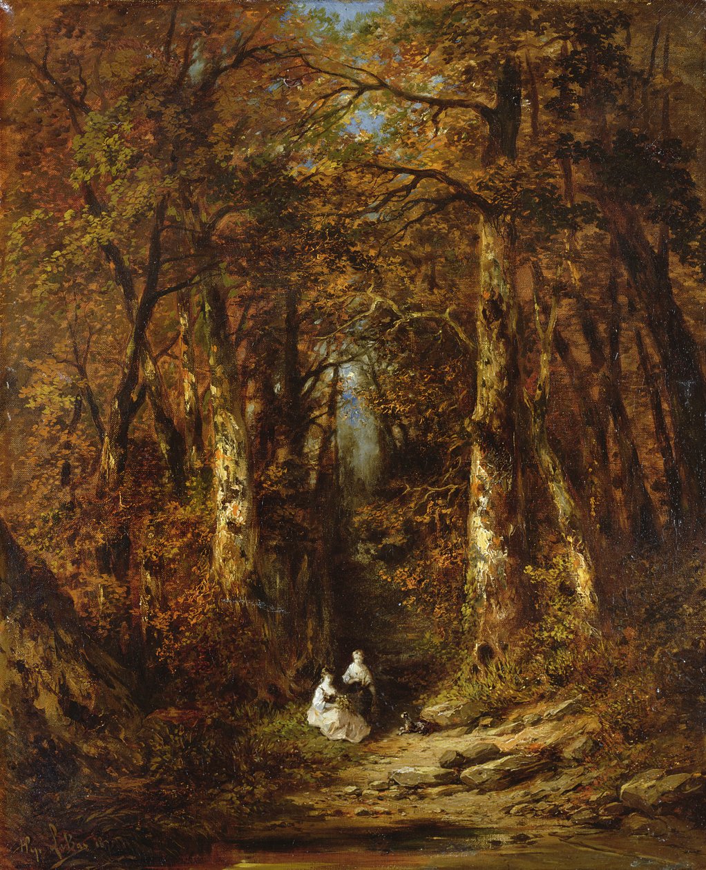 Ormanda, 1871 by Hugo Le Bas