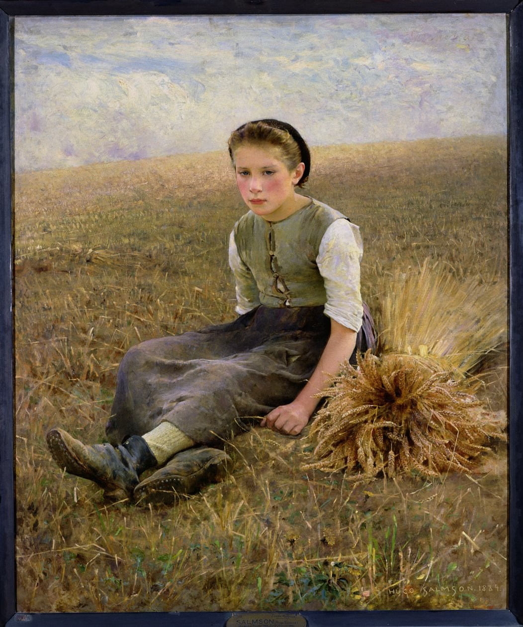 Küçük Toplayıcı, 1884 by Hugo Salmson