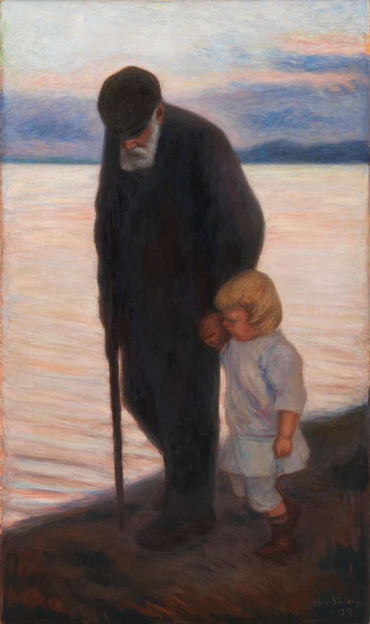 Akşam yerleriİngilizce: Akşama DoğruSvenska: Mot kvalln by Hugo Simberg