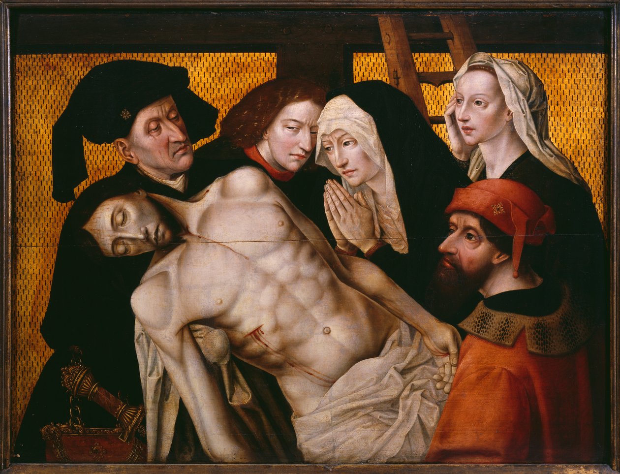 Haçtan İniş, c.1525 by Hugo van der Goes