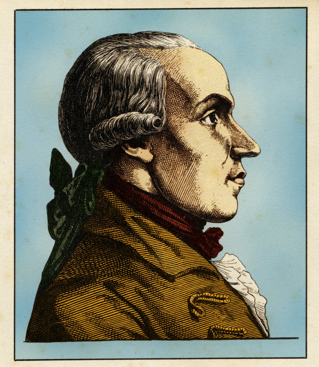 Friedrich Wilhelm Alfred GOTTER (3 Eylül 1746 - 18 Mart 1797) by Hugo Bürkner