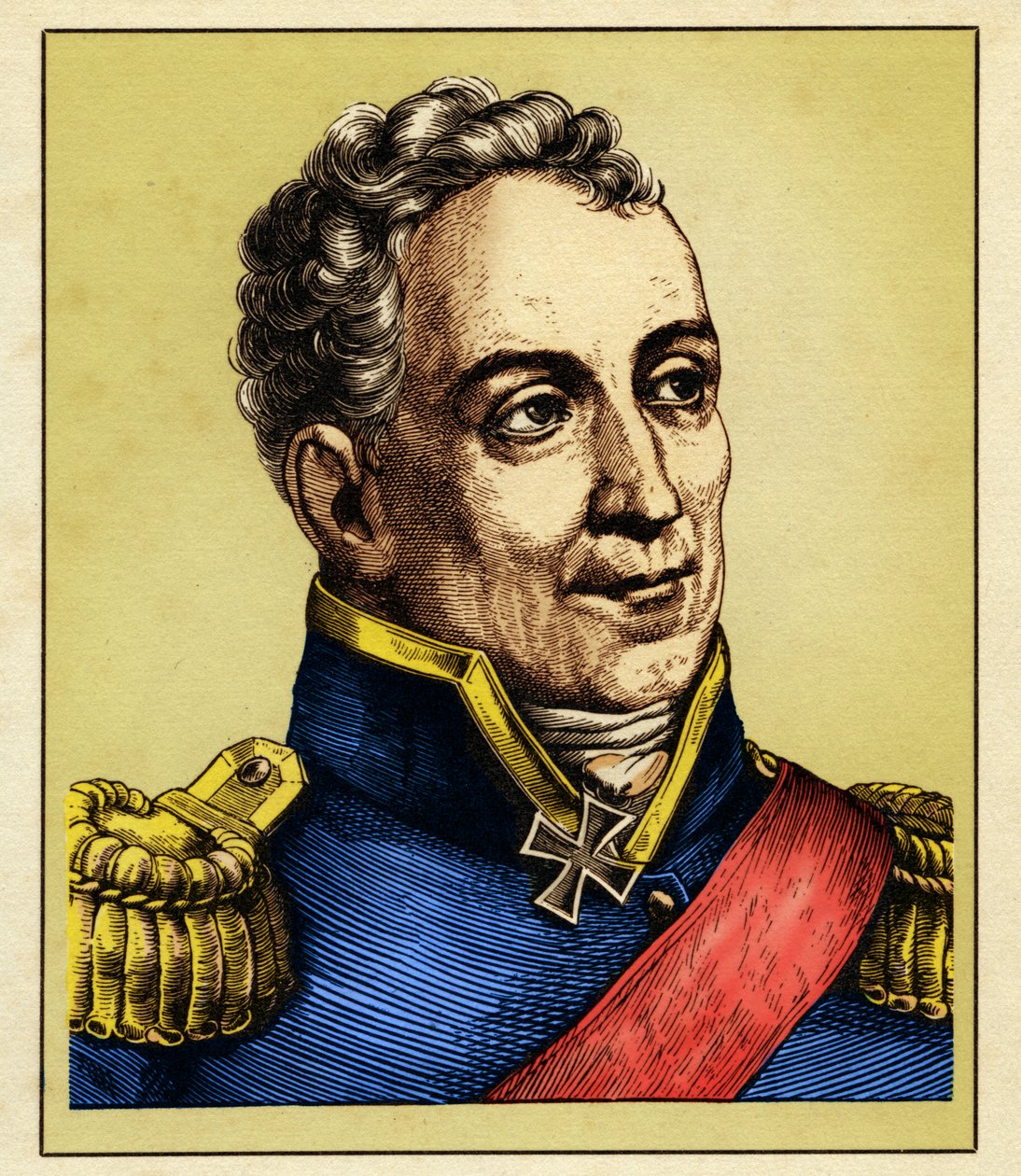 Karl August HARDENBERG Prensi (31 Mayıs 1750-26 Kasım 1822) by Hugo Bürkner