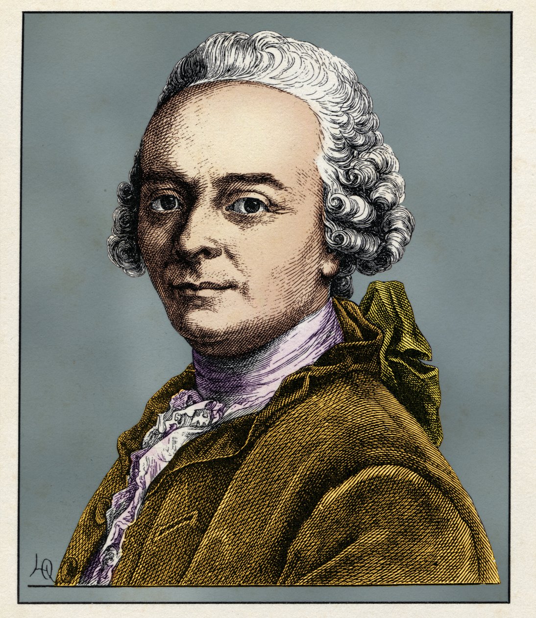 Karl Wilhelm RAMLER (25 Şubat 1725 - 11 Nisan 1798) by Hugo Bürkner