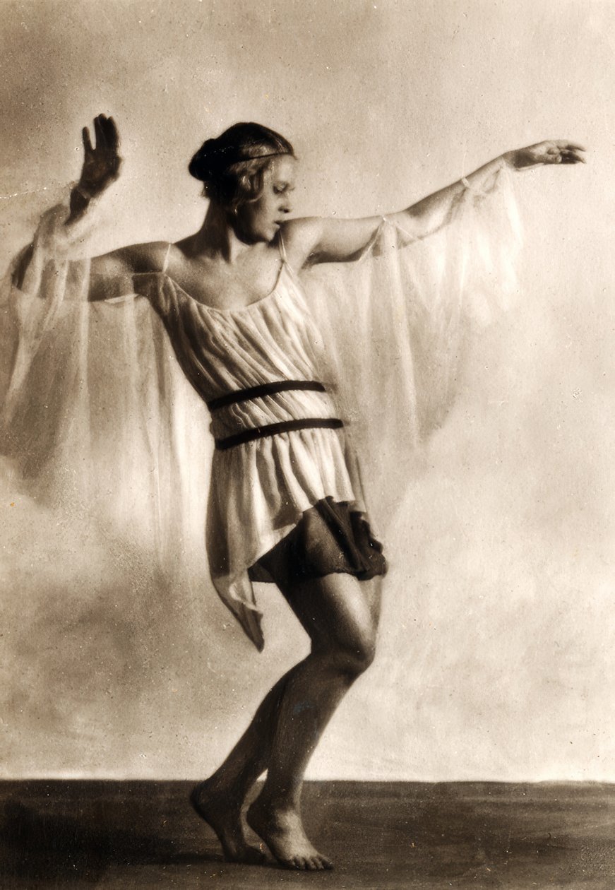 Valeria Kratina / fotoğraf kartı by Hugo Erfurth