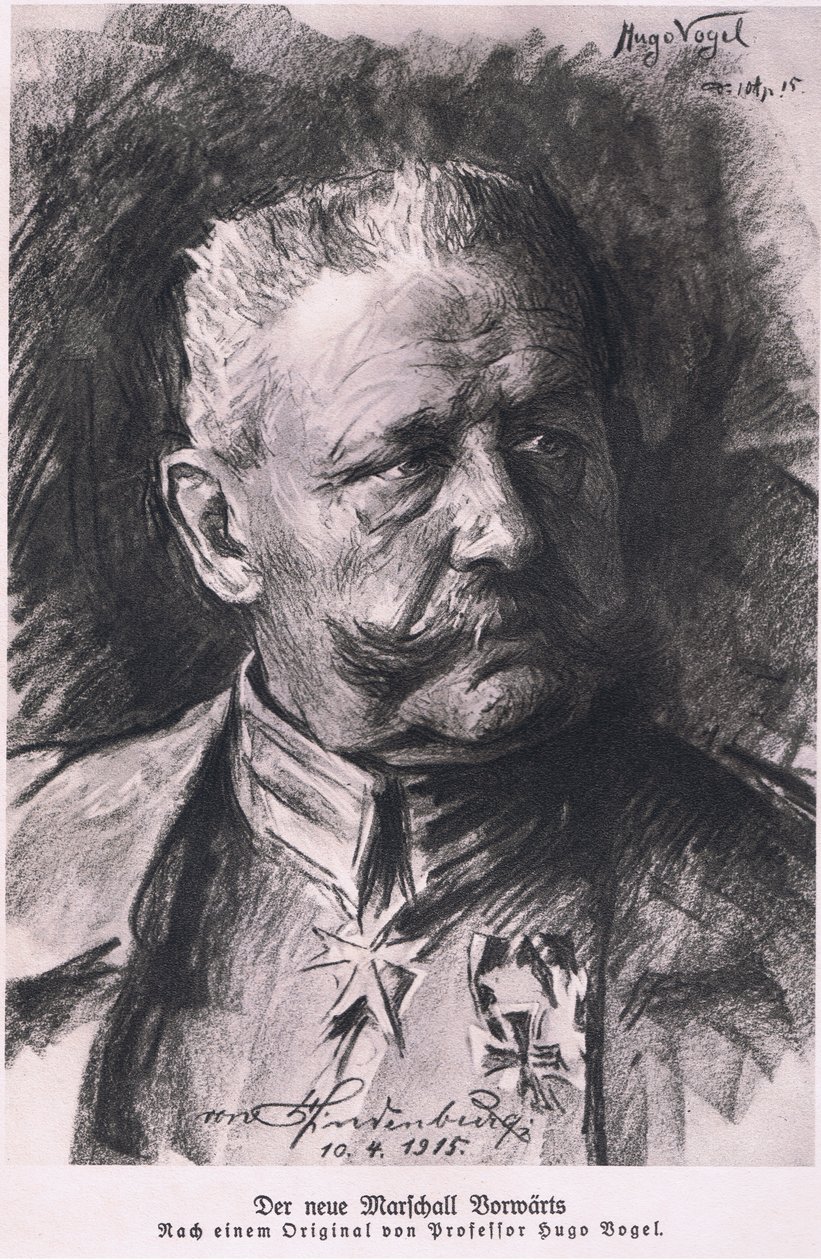Hindenburg, Daterlandijrcher Derlag & H Weller Berlin tarafından yayınlanan Hindenburg