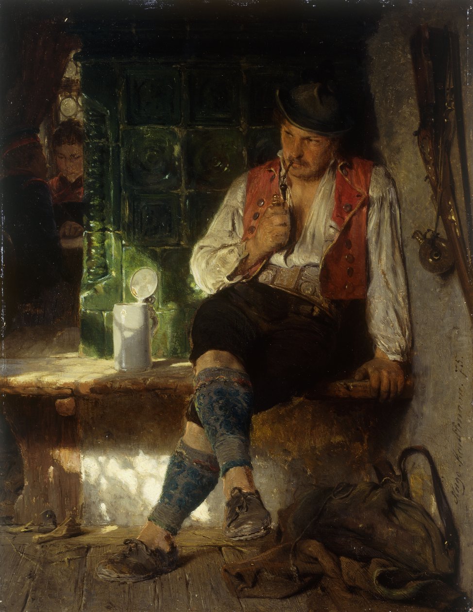 Bir Taverna Sahnesi, 1875 by Hugo Wilhelm Kauffman