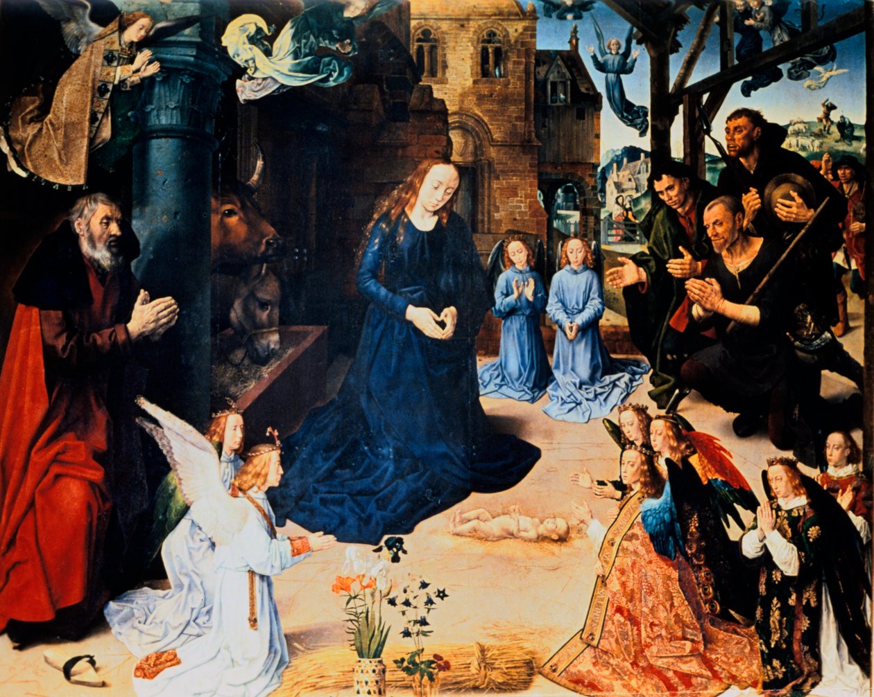 Çobanın Hayranlığı, 1476-1479. by Hugo van der Goes