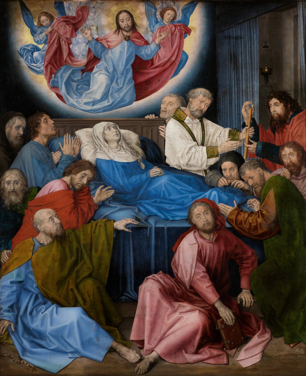Bakirenin Ölümü (panel üzerine yağ) by Hugo van der Goes