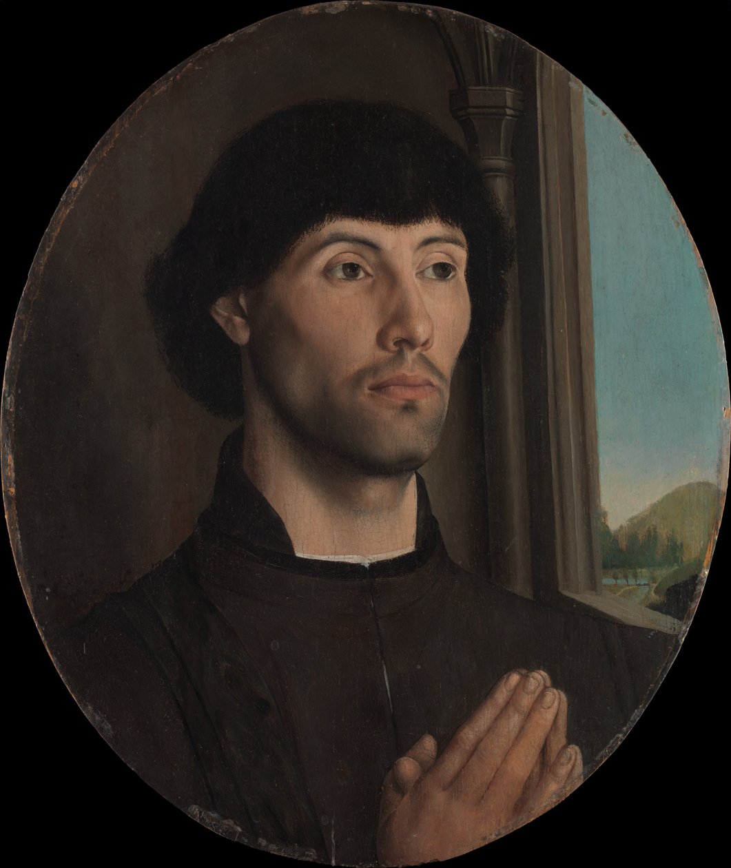 Bir Adamın Portresi, ca. 1475. by Hugo van der Goes