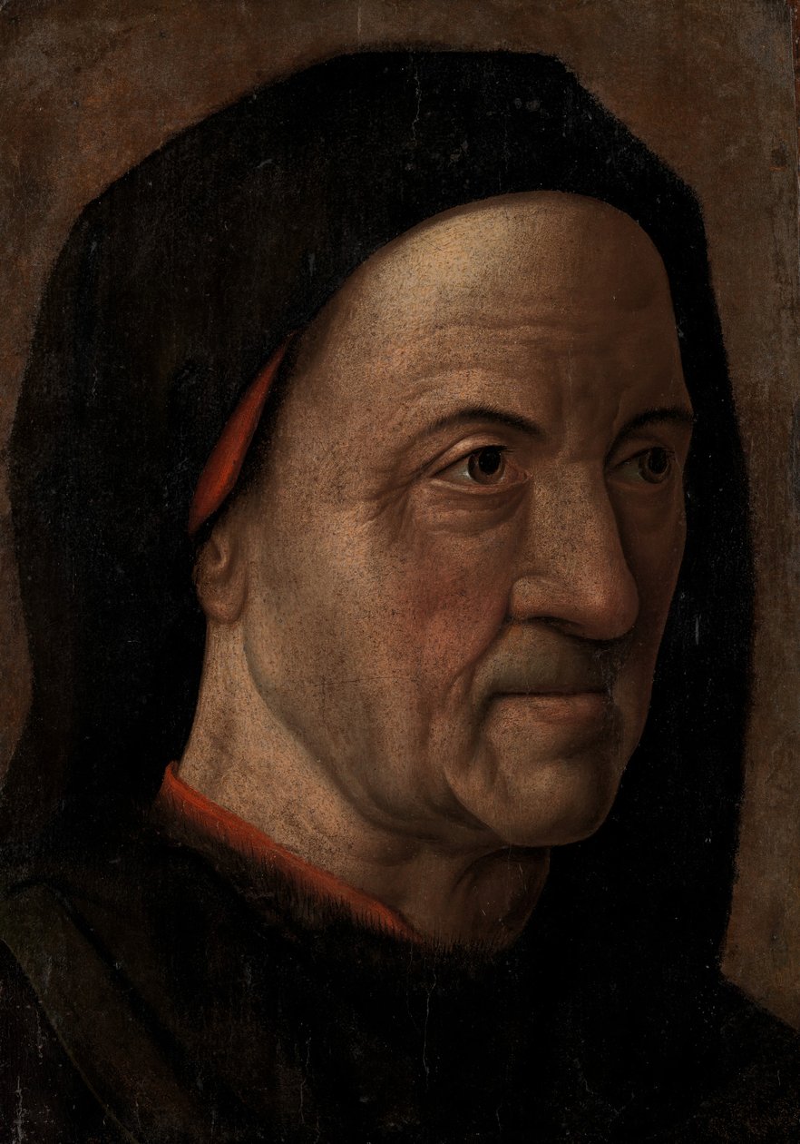 Yaşlı Bir Adamın Portresi, ca. 1470-75. by Hugo van der Goes