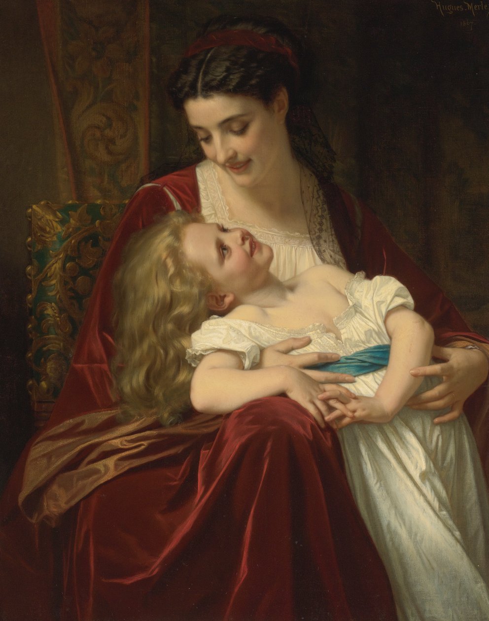 anne sevgisi by Hugues Merle