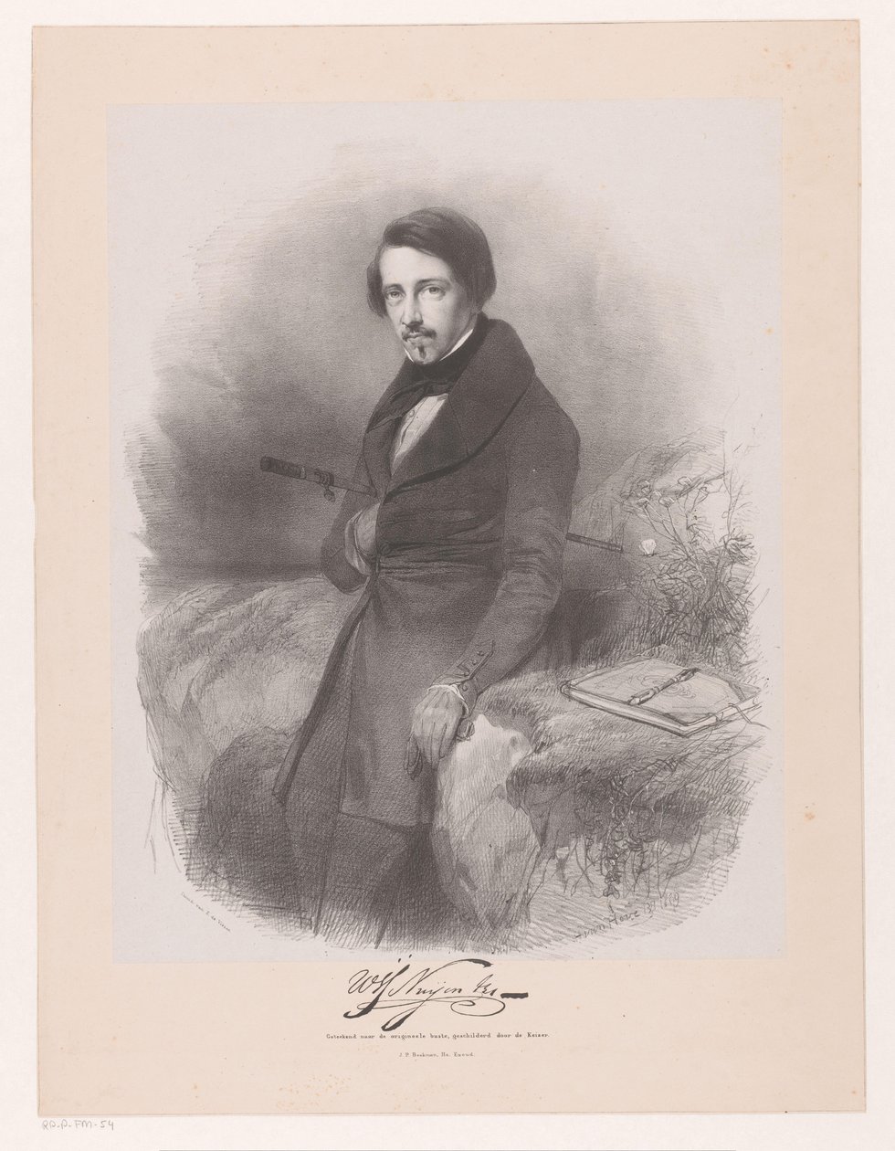 Wijnand Nuijen'in Portresi by Huib van Hove Bz