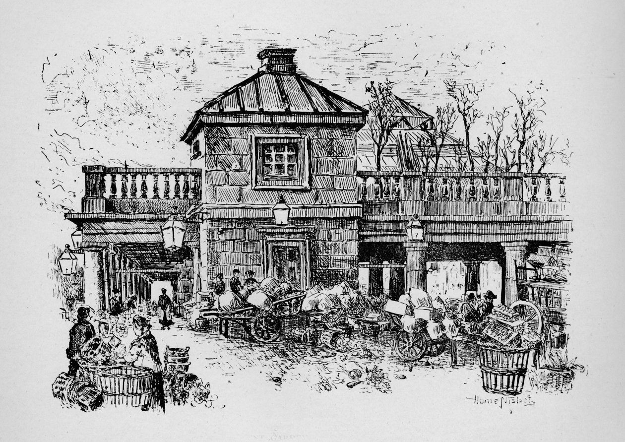Covent Garden, 1890 by Hume Nisbet