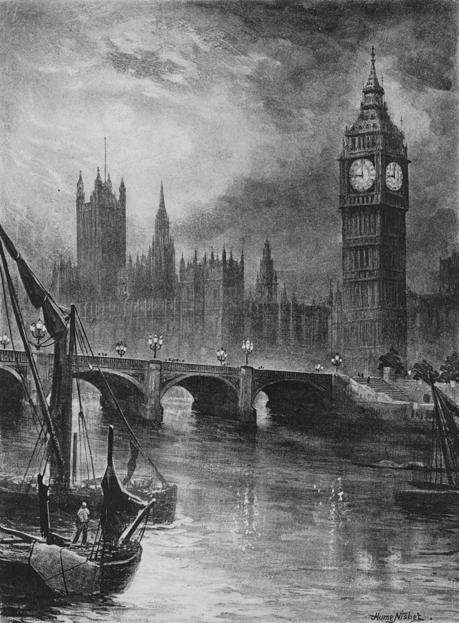 Parlamento Binaları, 1890 by Hume Nisbet