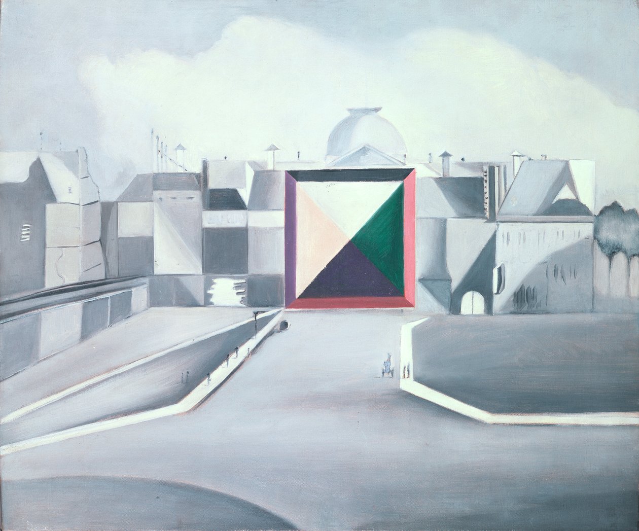Paris Tablosu (tuval üzerine yağlı boya) by Humphrey Jennings