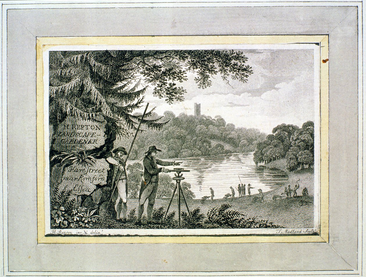 Thomas Medland tarafından kazınmış Humphrey Repton