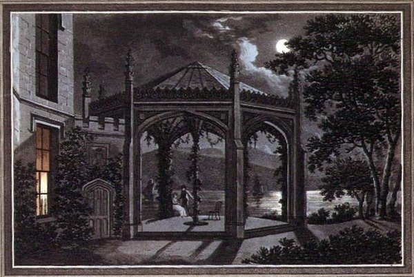 Gotik Konak için Pavilion ve Sera, 