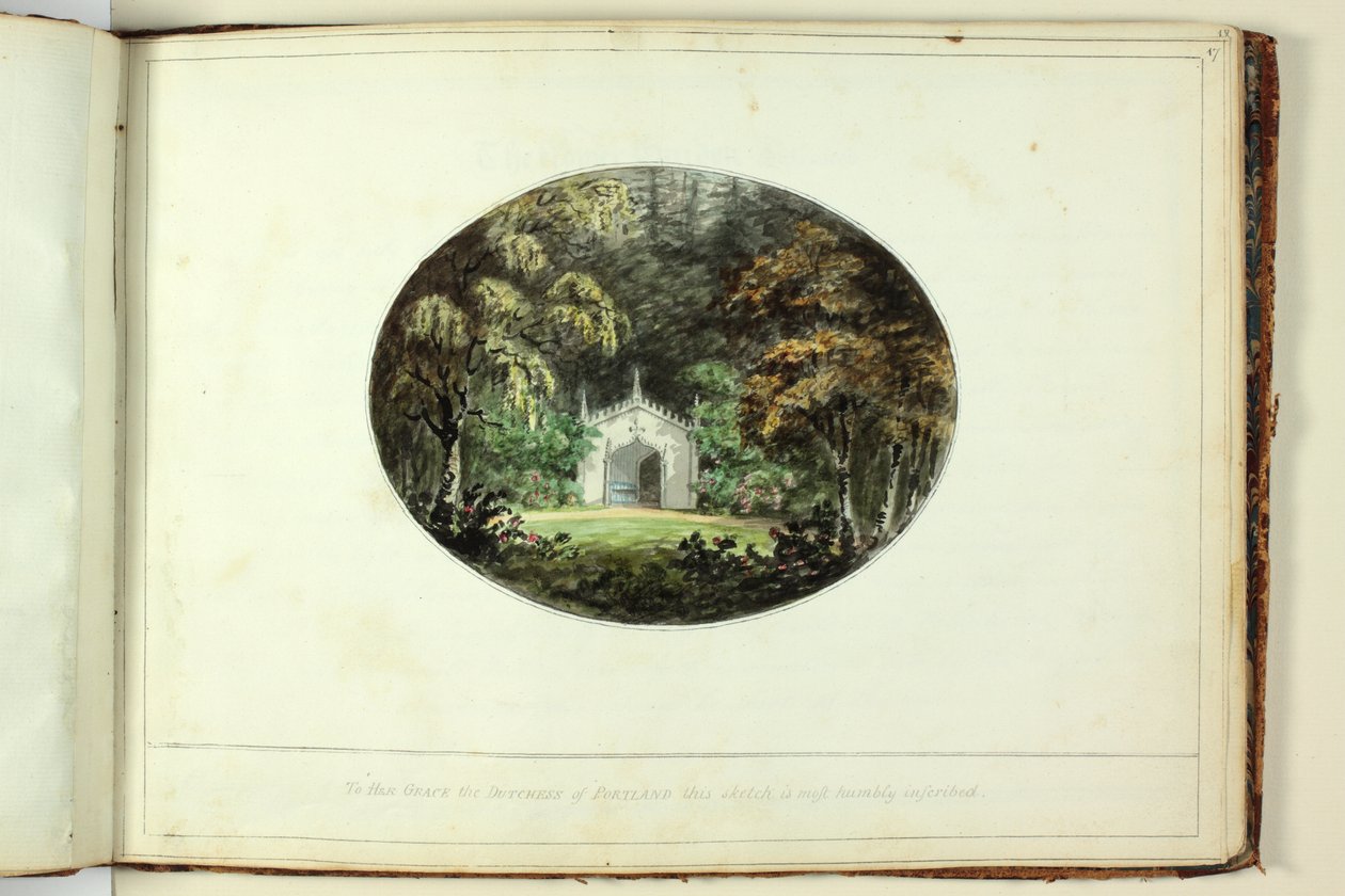 Kırmızı Kitap: Welbeck by Humphry Repton