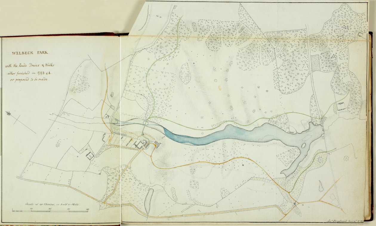 Kırmızı Kitap: Welbeck by Humphry Repton
