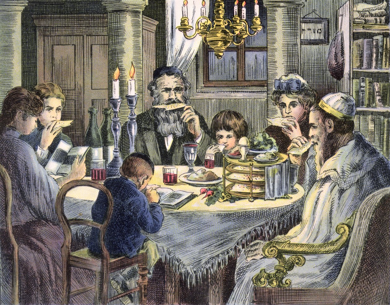 Fısıh Yemeği by Hungarian School