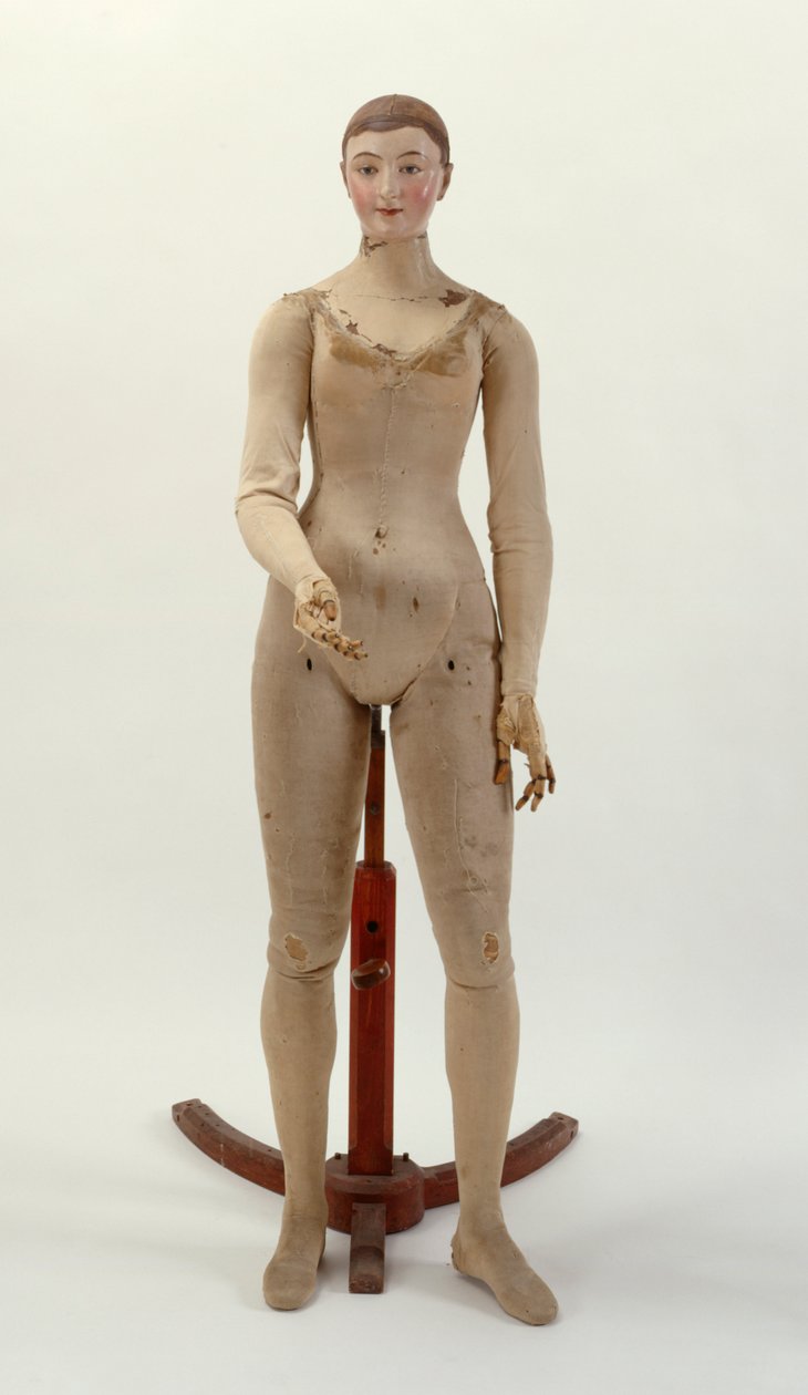 Manken, 1817 (ahşap, metal, tekstil ve kağıt hamuru) (ayrıca bkz. 312163 ve 312164) by Huot