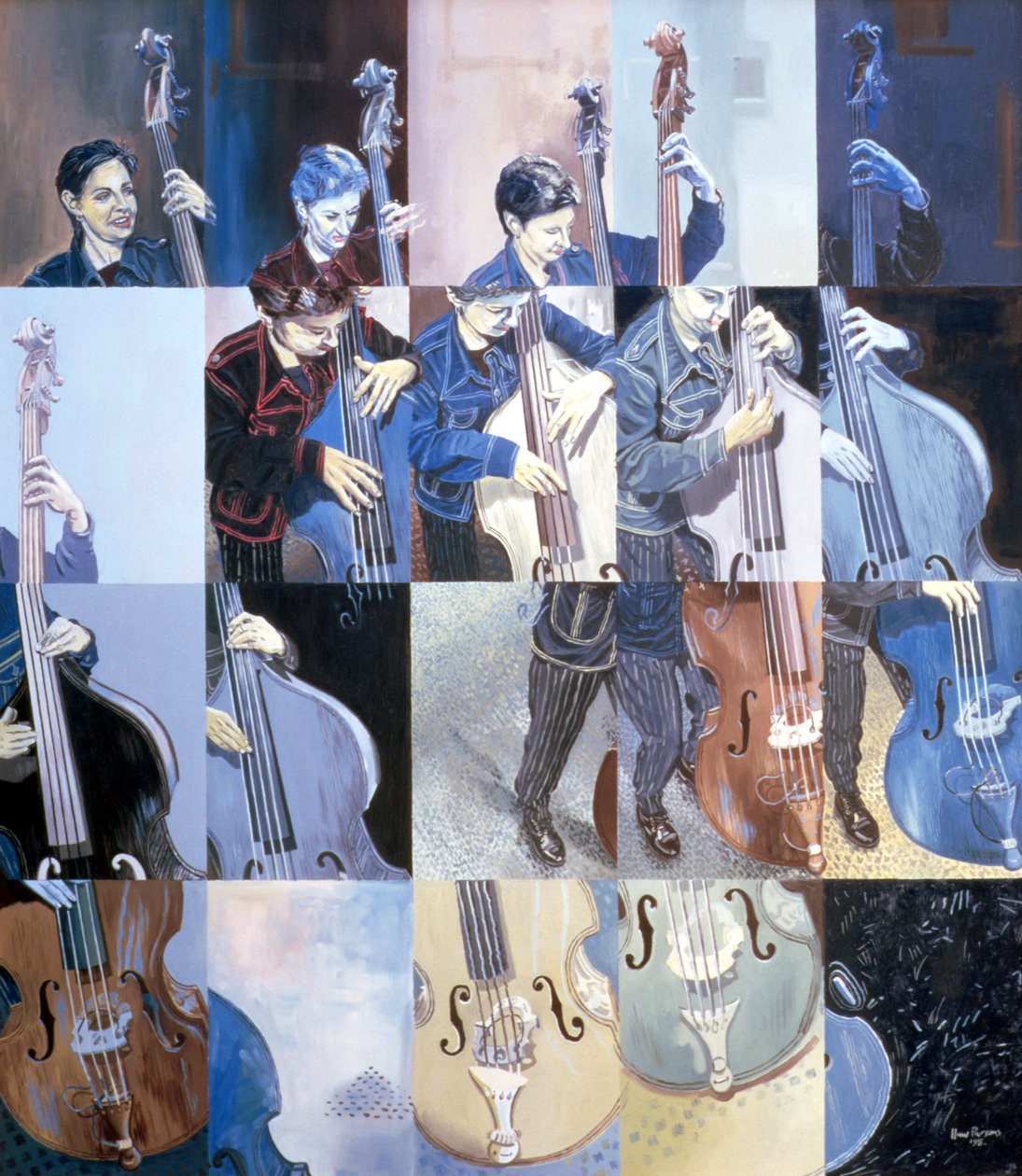 Paula Gardiner, Caz Basçısı, 1998 by Huw S. Parsons