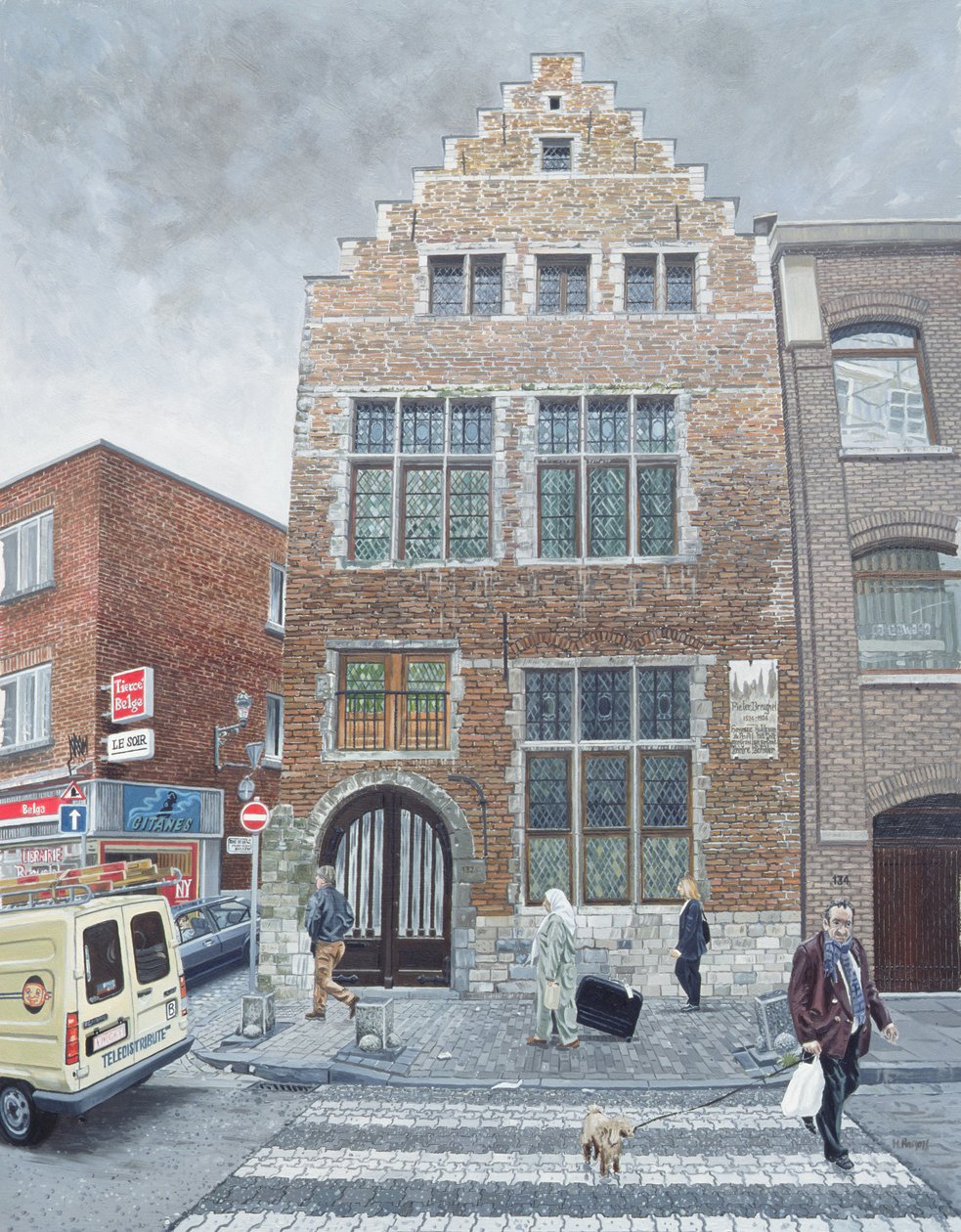 Pieter Brueghels Evi, Brüksel, 1996 by Huw S. Parsons