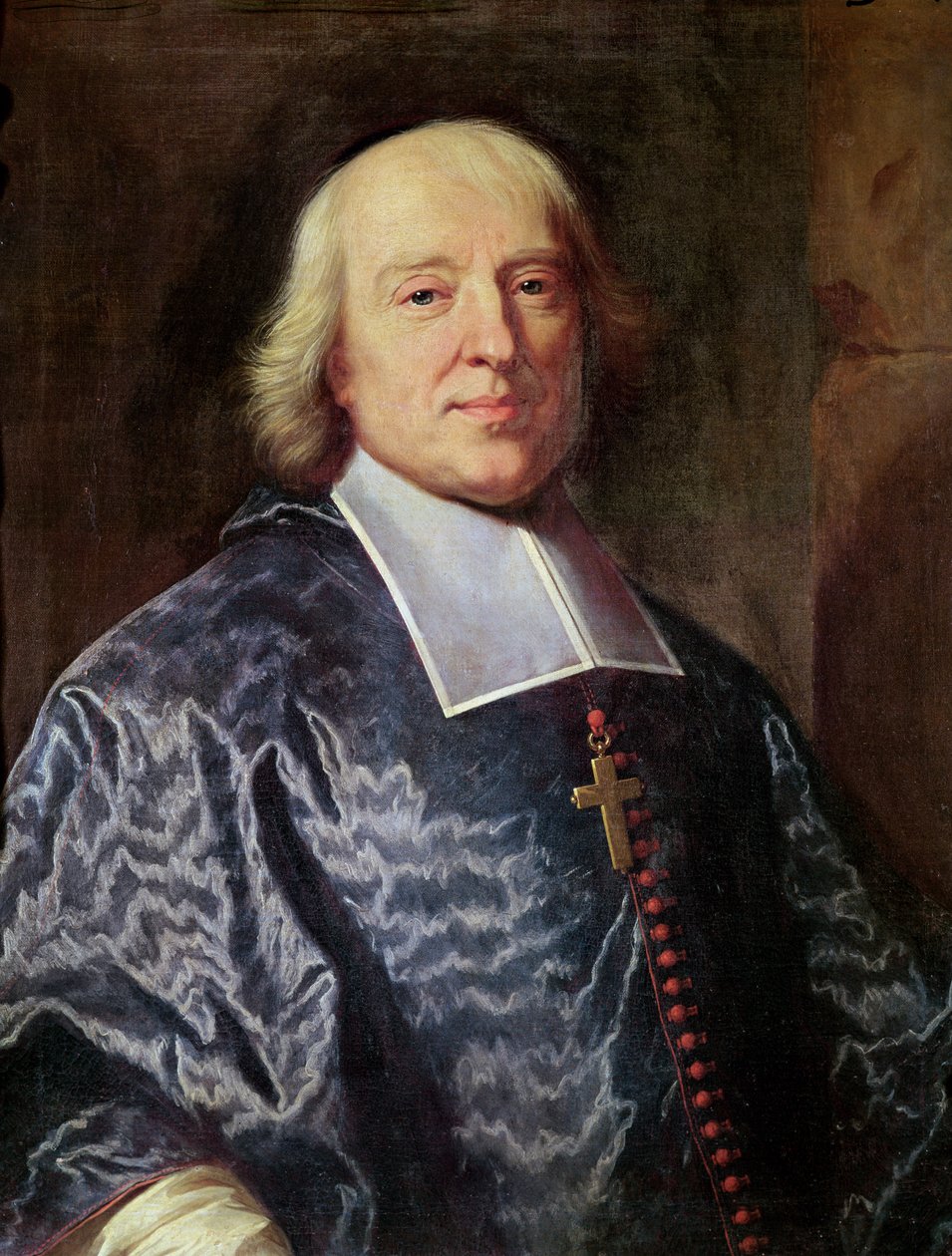 Portrait of Jacques Benigne Bossuet (1627-1704) 1693  by Hyacinthe Francois Rigaud