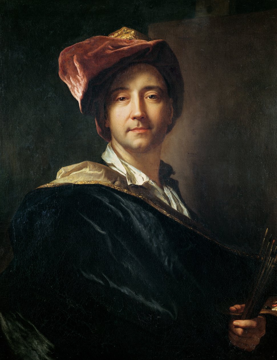 Sarıklı Otoportre, 1700 by Hyacinthe Francois Rigaud