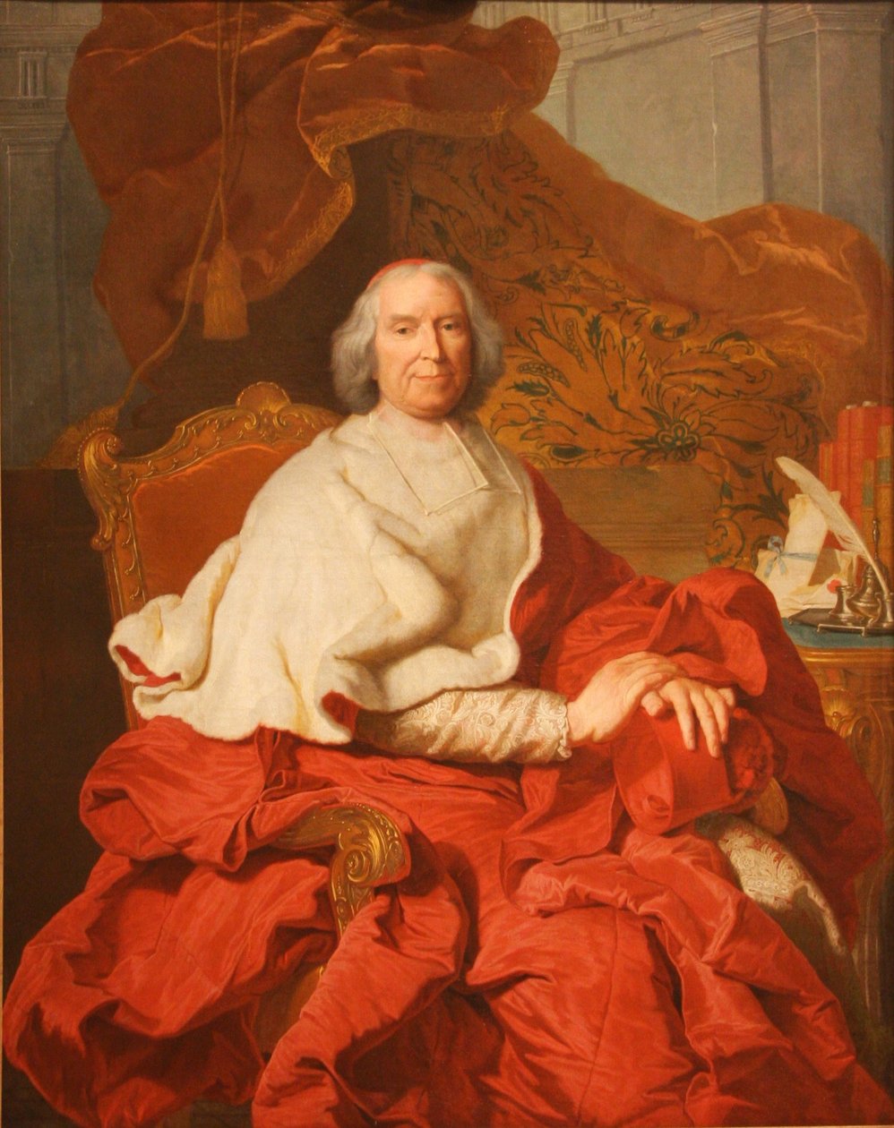 Kardinal de Fleury by Hyacinthe Francois Rigaud