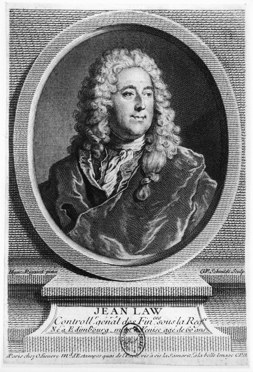 John Yasası (1671-1729) by Hyacinthe Francois Rigaud