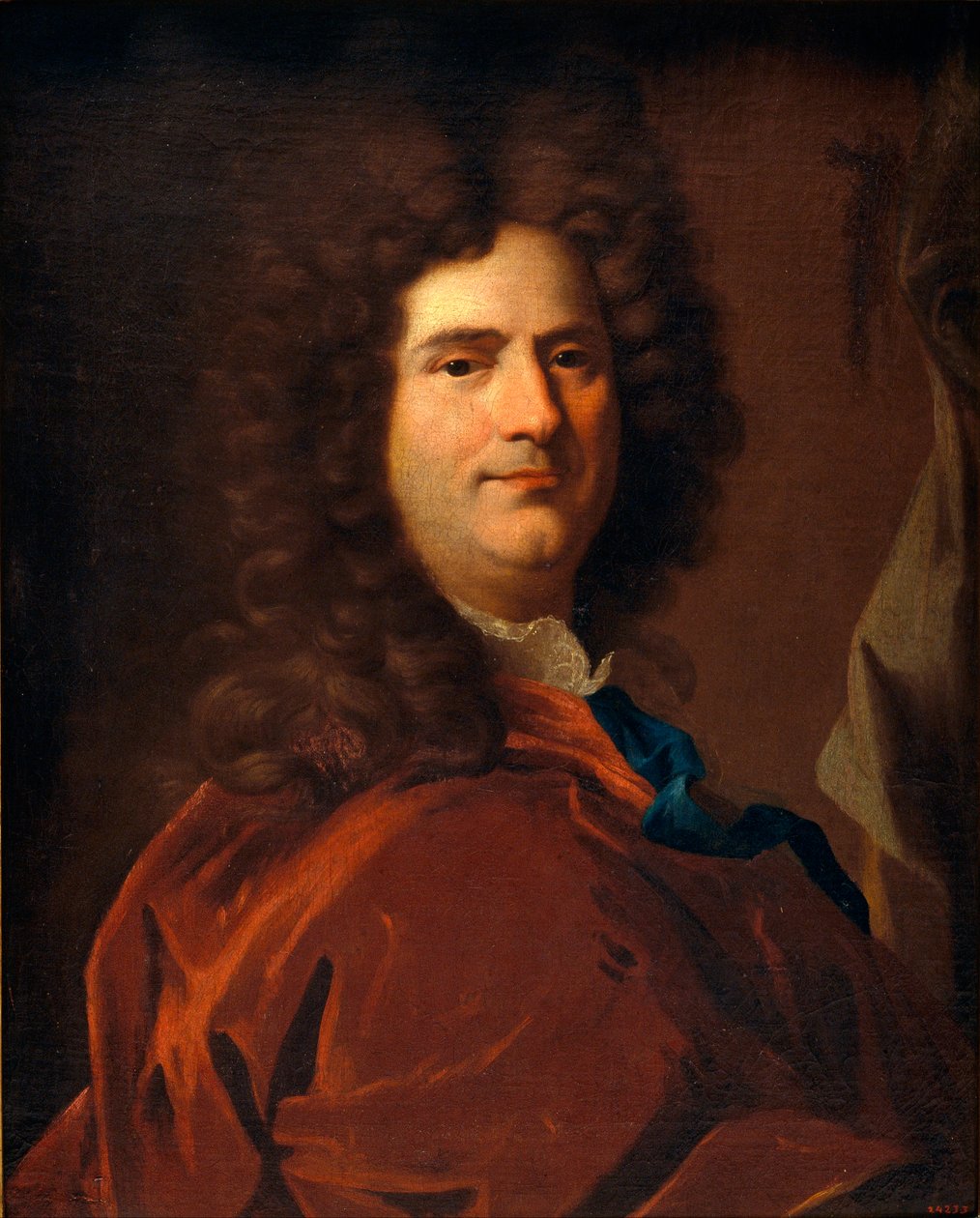 Otoportre - Otoportre - Resim Hyacinthe Francois Honore Rigaud (1659-1743) - ca 1705 - Tuval üzerine yağlı boya - 65.5x53.5 - Museu Nacional d