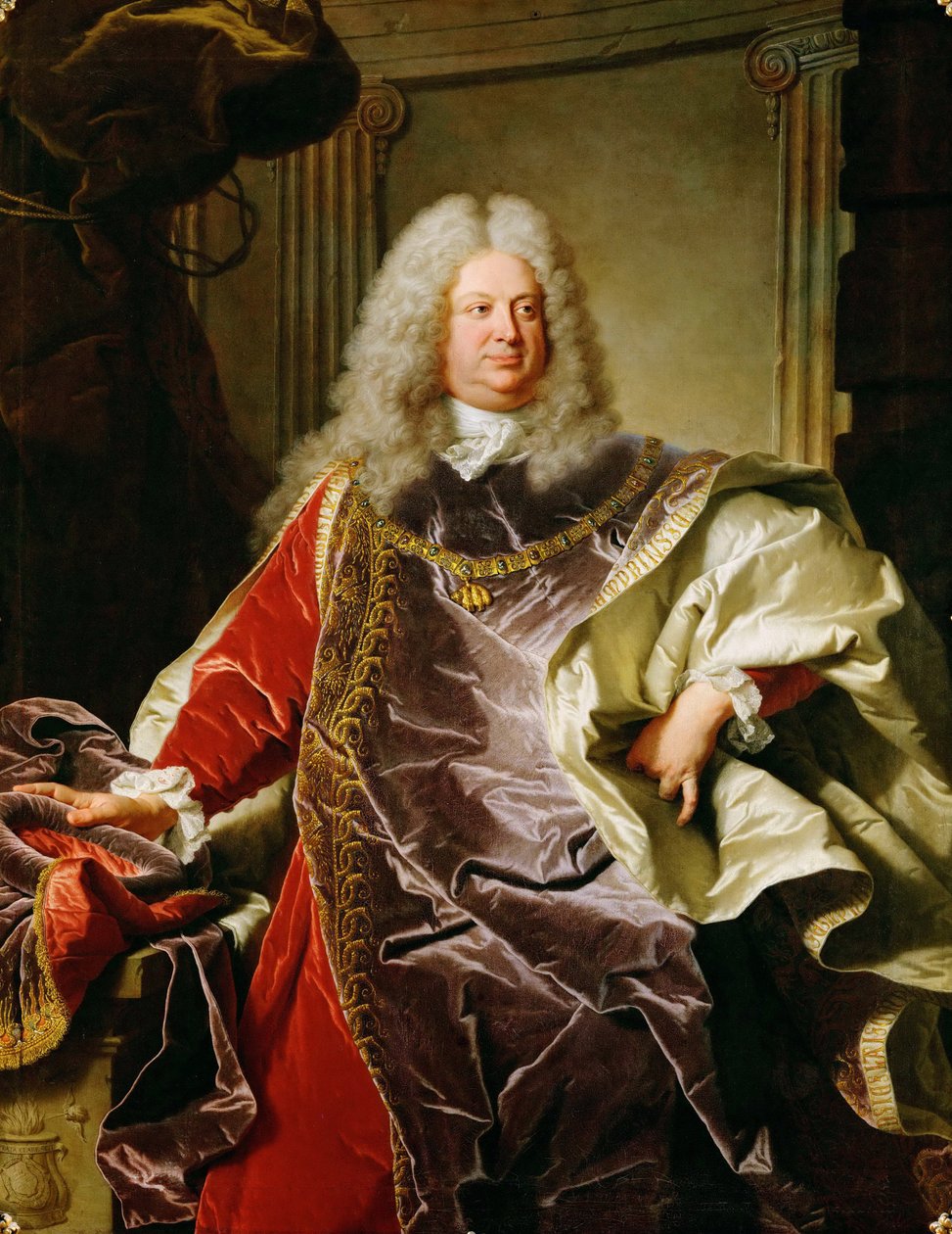 Barok: Portre de Philippe Louis, Kont de Sinzendorf Neubourg - Kont Philipp Ludwig Wenzel von Sinzendorf
