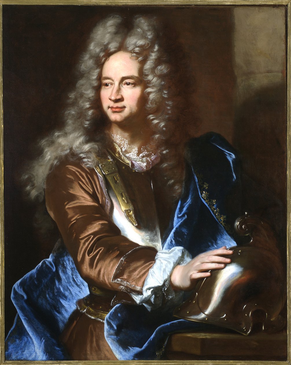 Anton Julius II Brignole-Sale'in Fransa Kralı XIV.Louis'in olağanüstü elçisi portresi by Hyacinthe Francois Rigaud