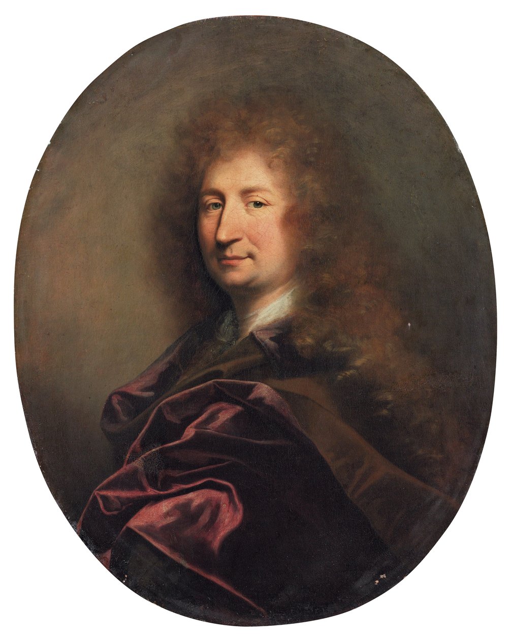 Bir beyefendi portresi by Hyacinthe Francois Rigaud