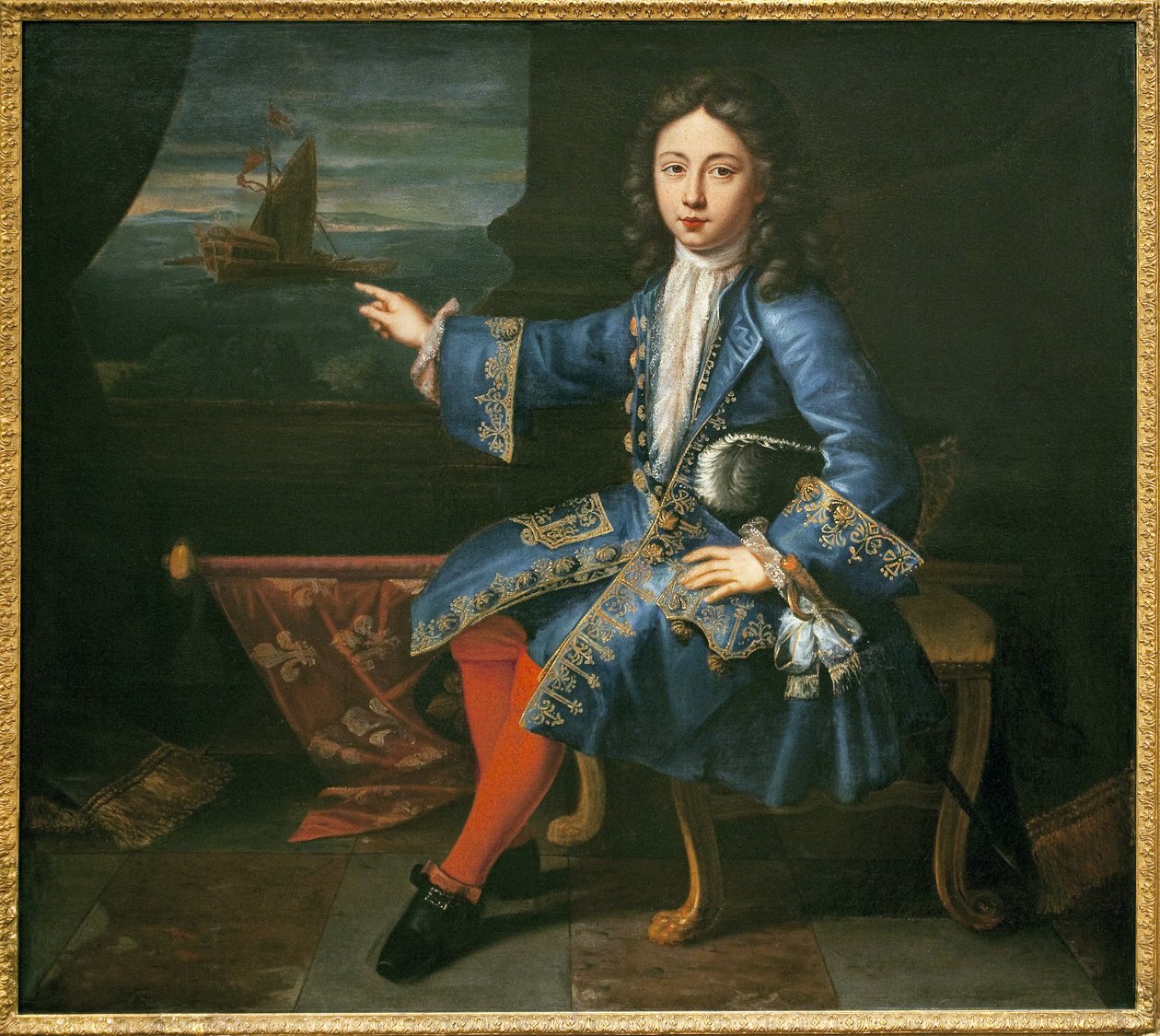 Toulouse Kontunun Portresi (1678-1737). (Louis (1638-1715) ve Madame de Montespan