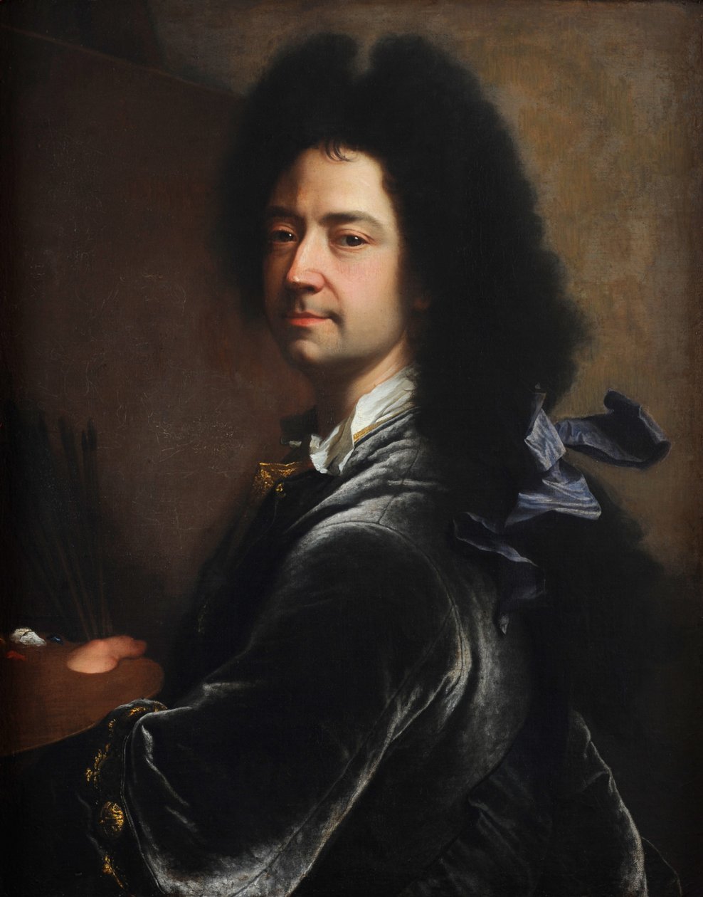 Otoportre, 1727. by Hyacinthe Francois Rigaud