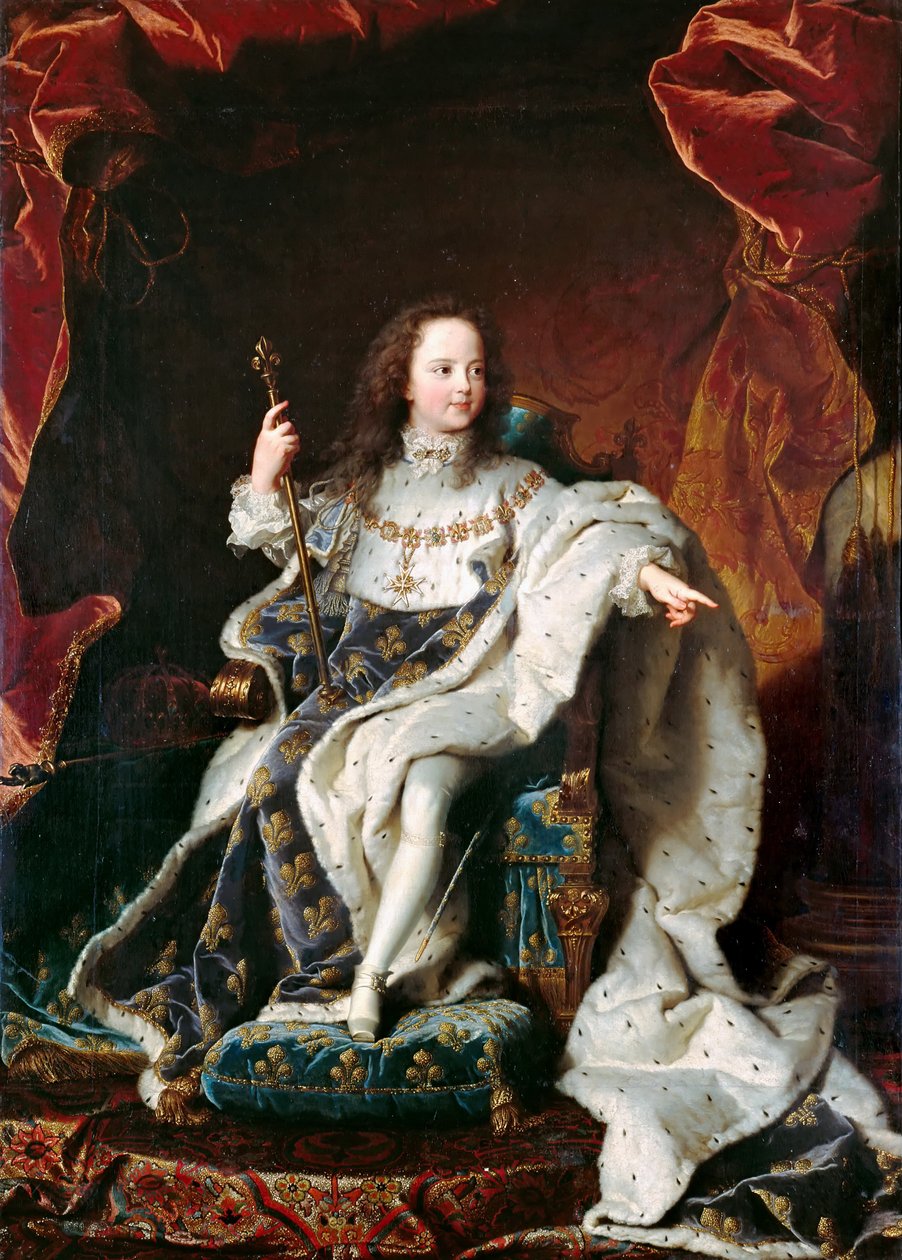 Louis XIV, Fransa Kralı 1638-1715 by Hyacinthe François Honoré Rigaud