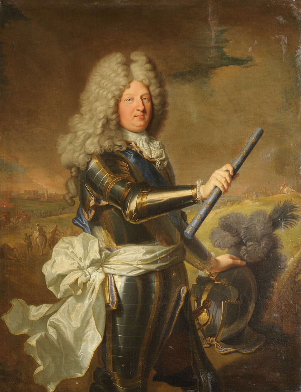 Louis de France, Dauphin 1661-1711, Grand Dauphin olarak bilinir, 1688 by Hyacinthe François Honoré Rigaud