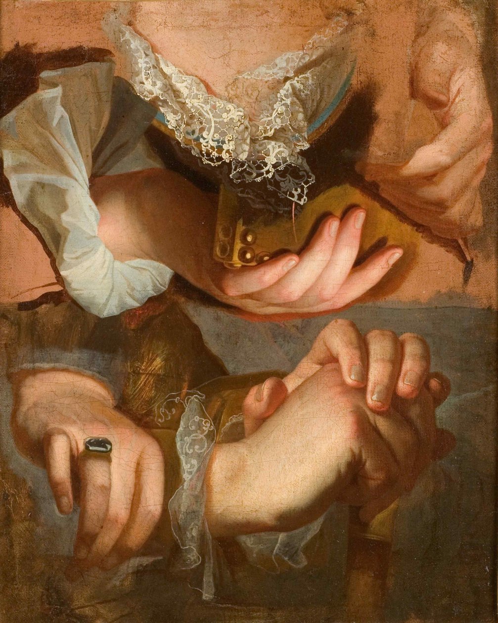 El Çalışmaları, yaklaşık 1715-1723. by Hyacinthe François Honoré Rigaud