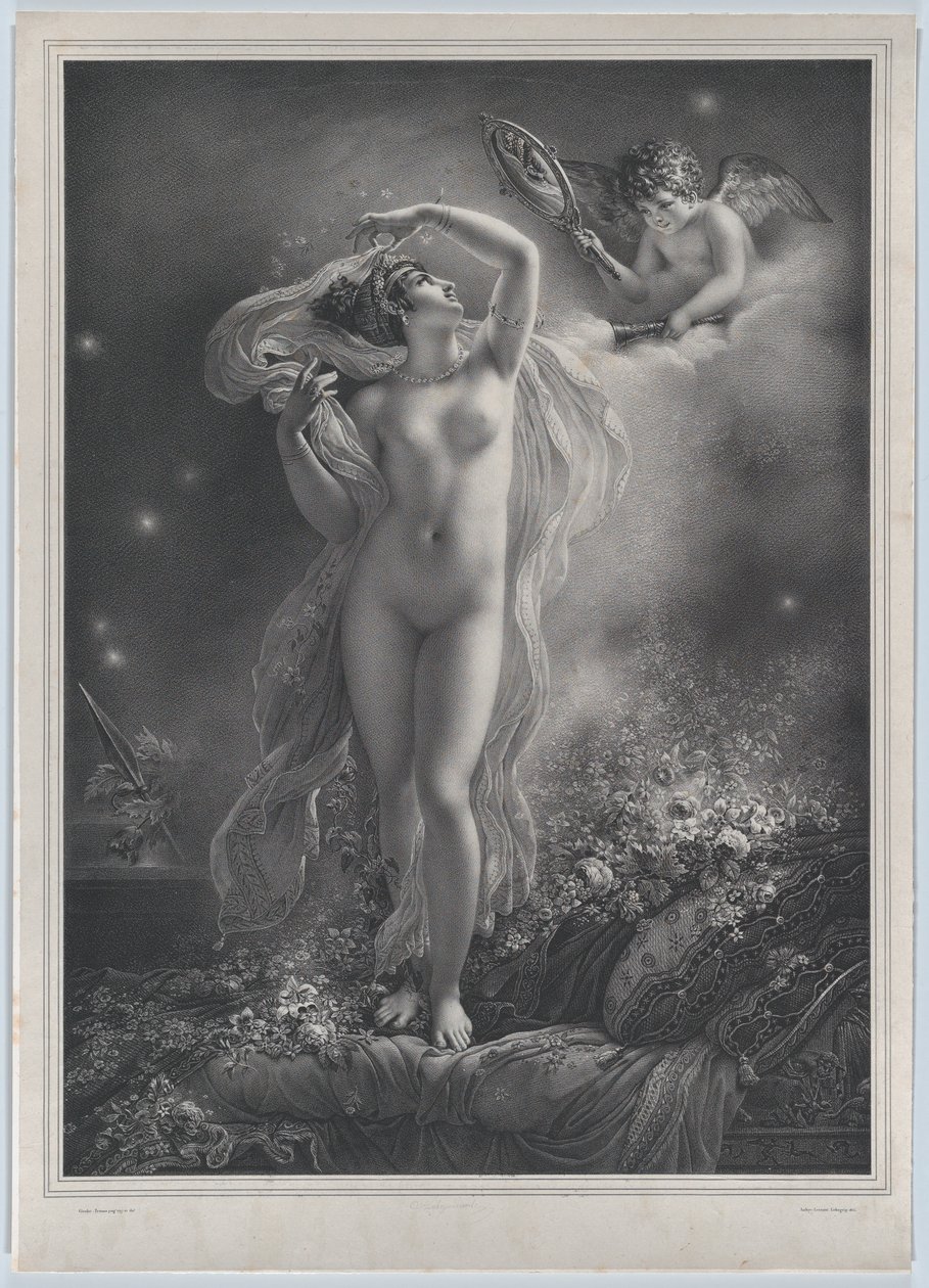 Dana, 1824. by Hyacinthe Louis Victor Jean Baptiste Aubry