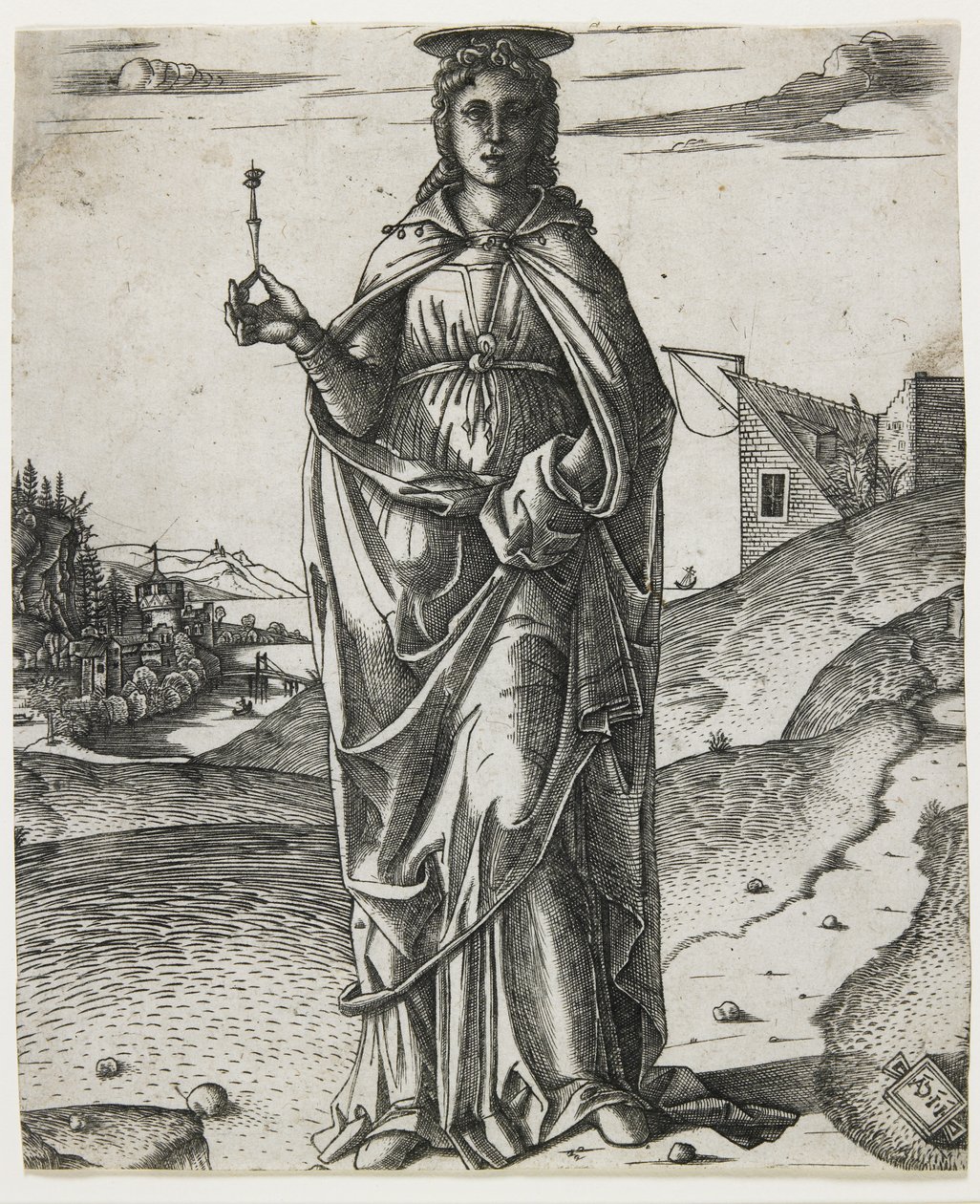 Aziz Lucy, 1510 dolayları (gravür) by I.I.C.A. Master