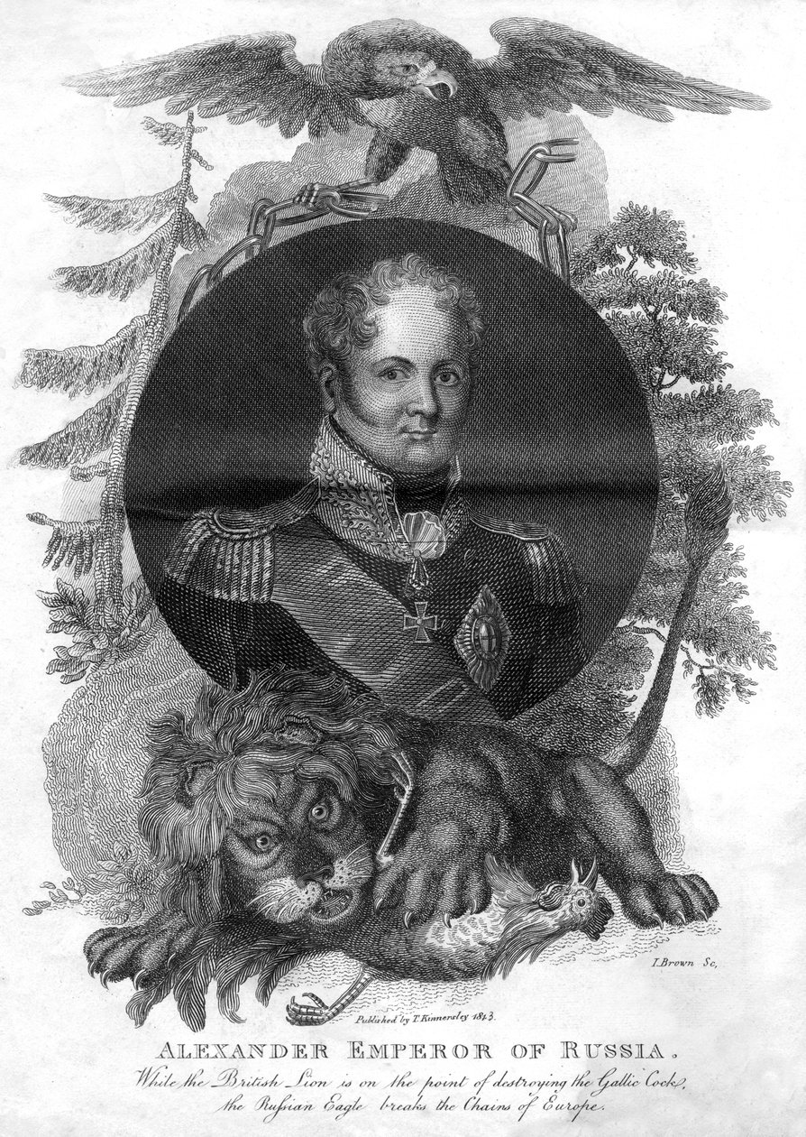 Alexander I, Rusya imparatoru 1777-1825, 1816. by I. Brown