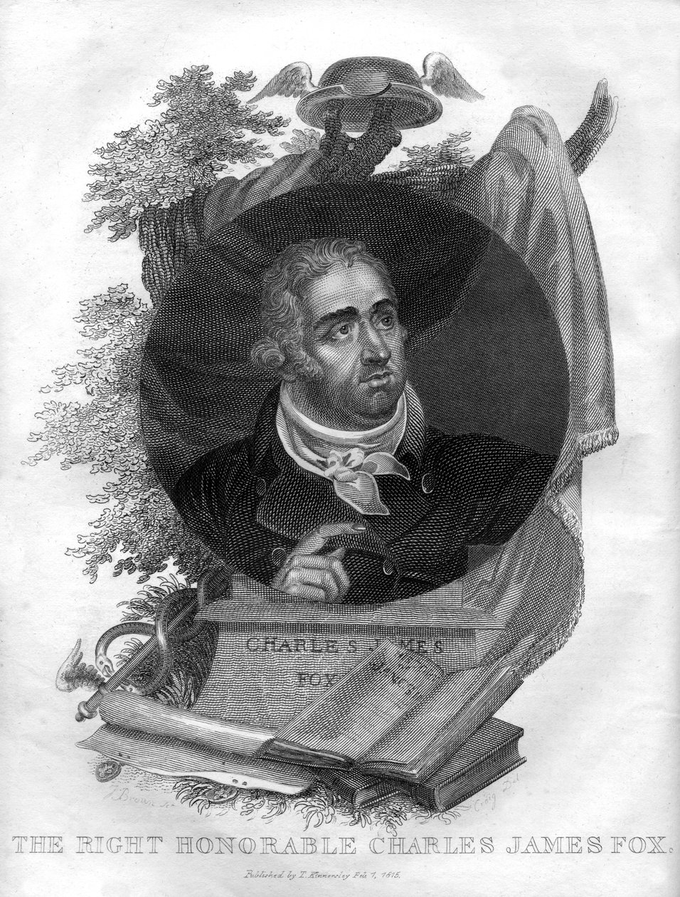 Çok Saygıdeğer Charles James Fox 1749-1806, 1816. by I. Brown