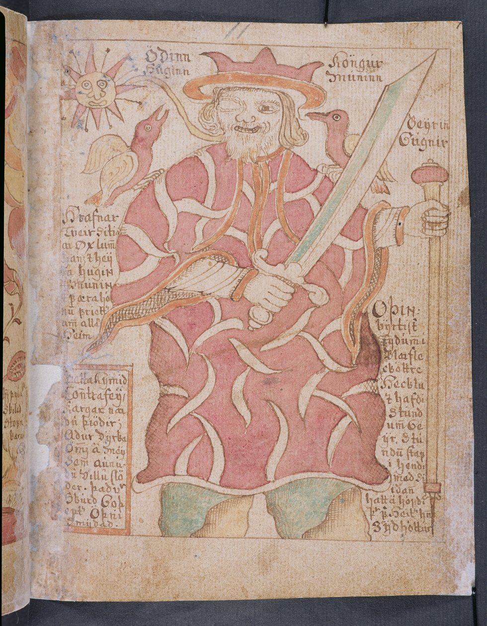 Odin, Melsteds Edda