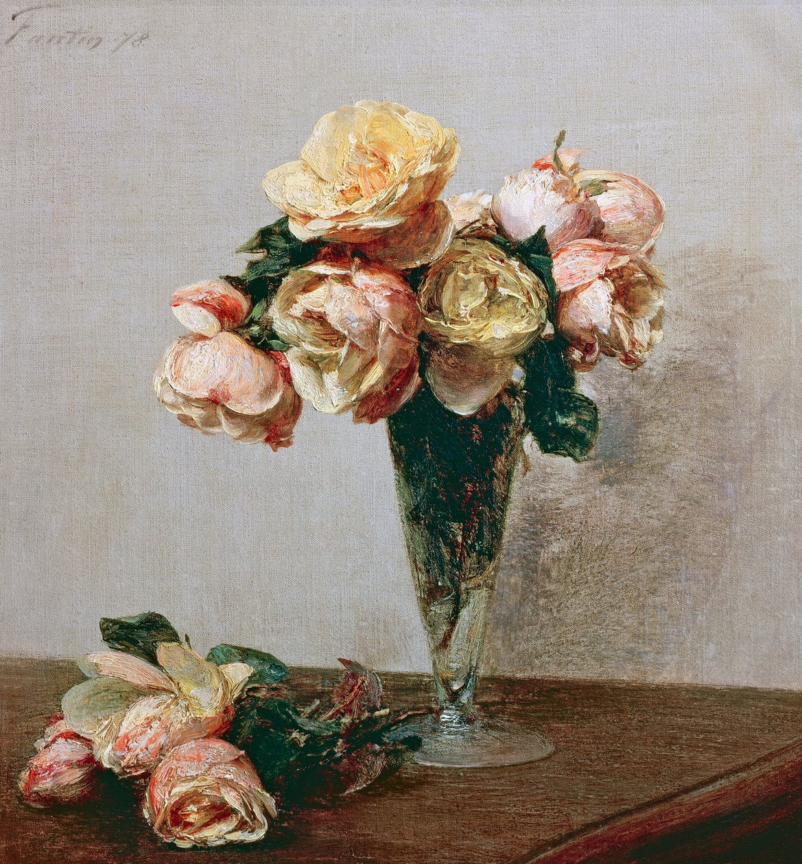 Gül by Ignace Henri Jean Fantin Latour